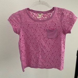 📦Laced pink pocket tee BUNDLE ONLY!